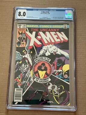 Uncanny X-Men 139 CGC 8.0 White Pages Newsstand First Heather Hudson Kitty Pryde